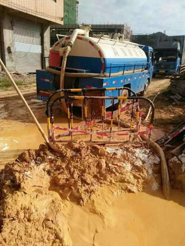 山阳工地淤泥清淤