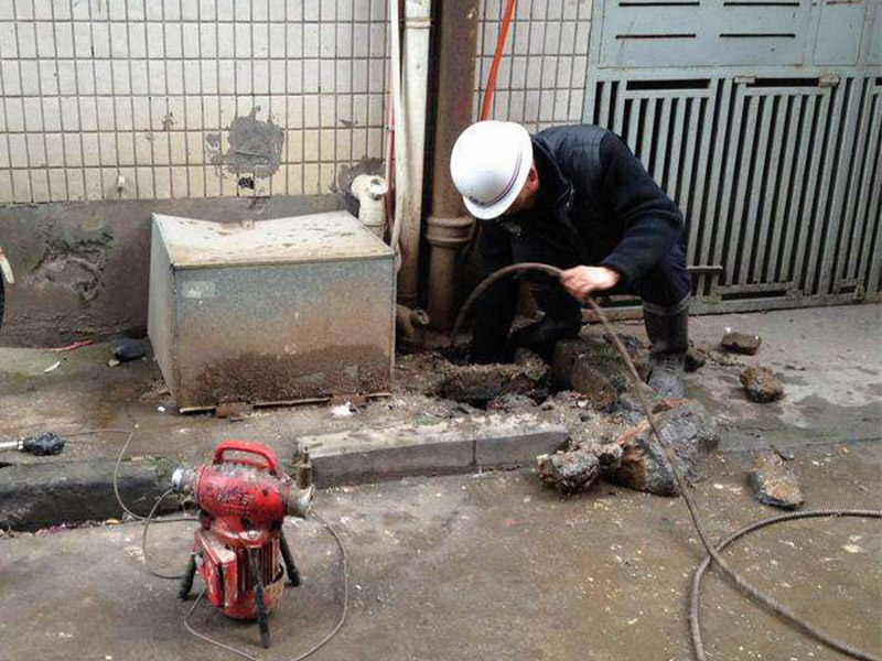 山阳疏通下水道-洗菜池疏通